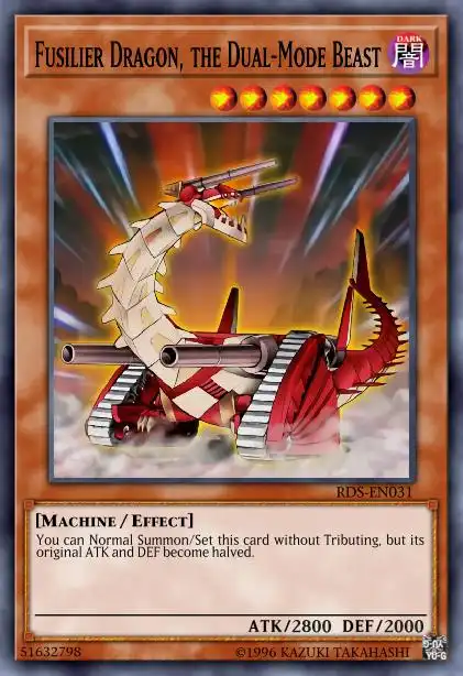 Edison Rulings for Fusilier Dragon, the Dual-Mode Beast